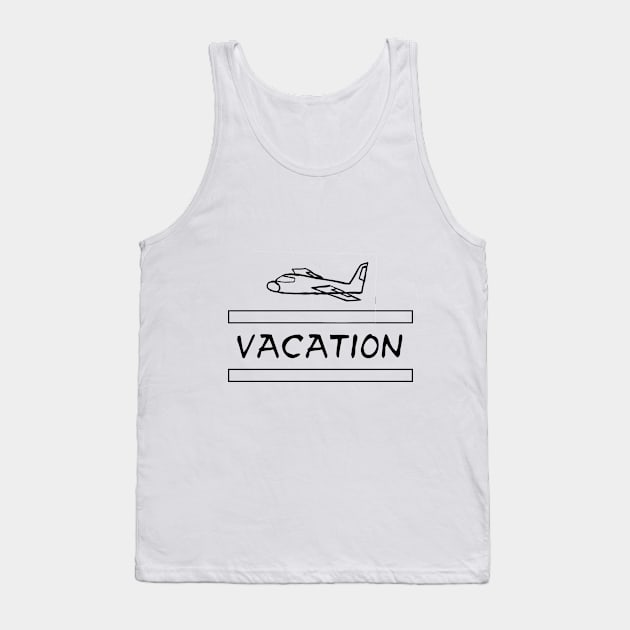 vacation Tank Top by hamadani